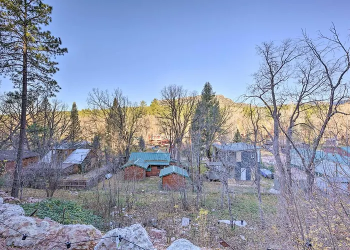 Mtn-view 'cabin 404' W/ Deck In Payson!